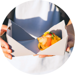 包装された商品